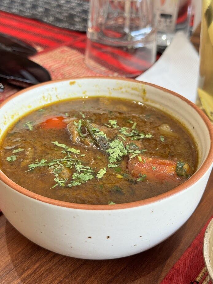 Homestyle Assamese mutton curry at Aakhol Hyderabad