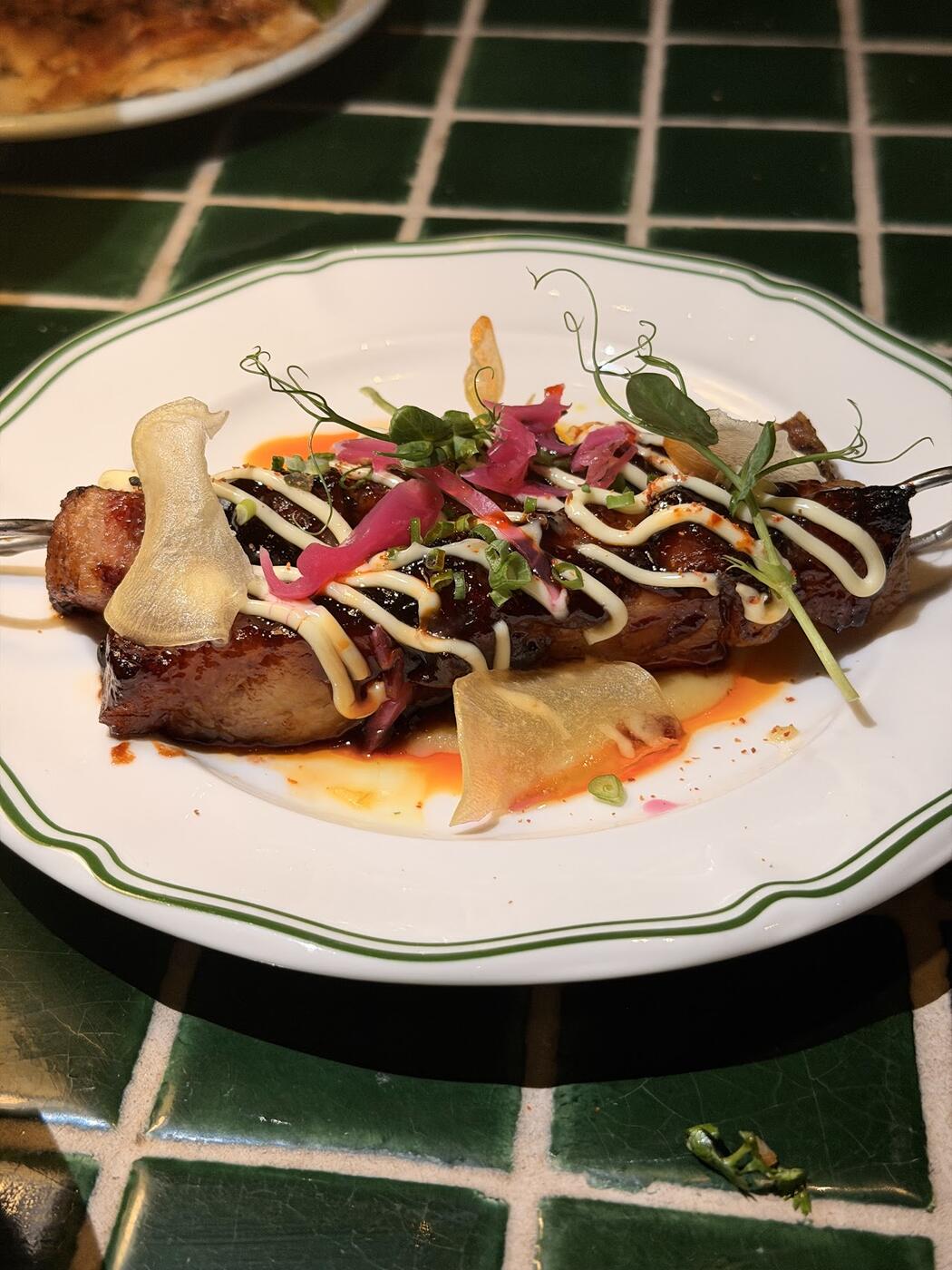 Twice Cooked Pork Belly at Bar Stormy, Financial District, Hyderabad