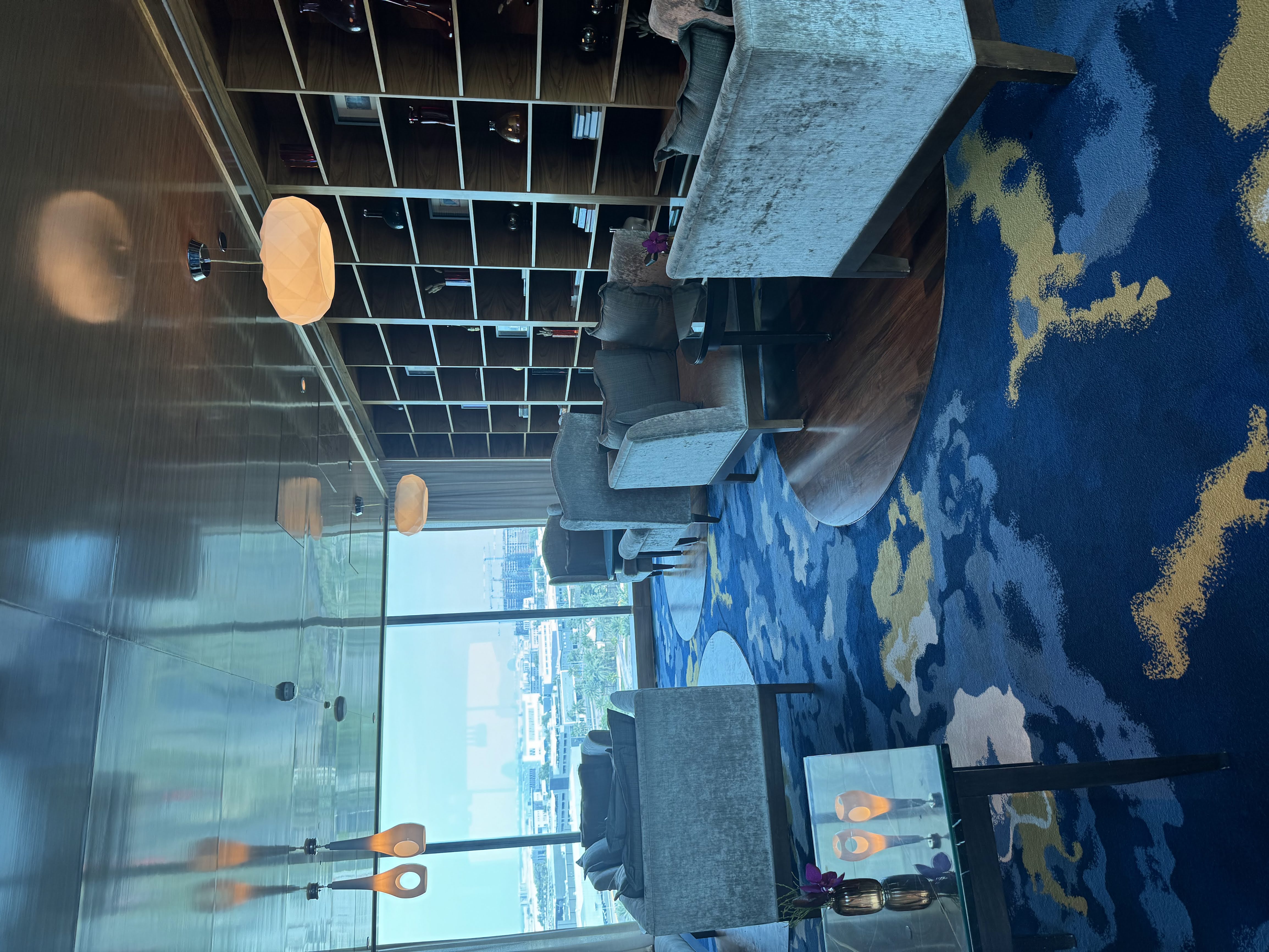 Fairmont Gold lounge interior with luxury seating