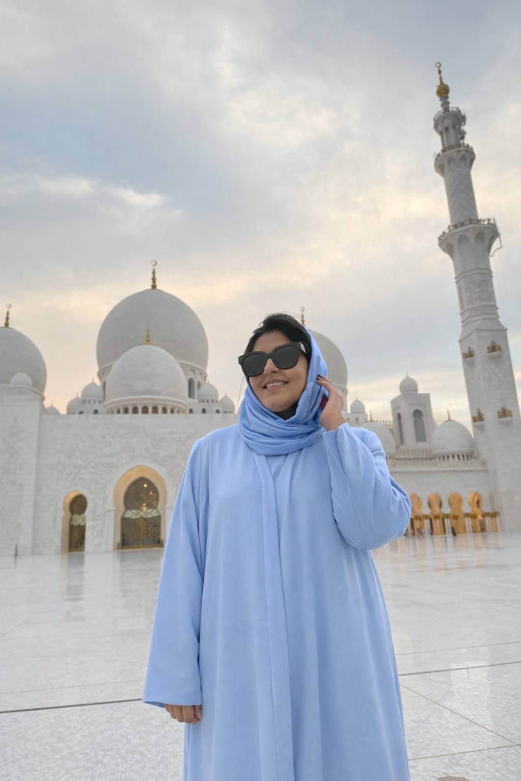 Reema at Sheikh Zayed Grand Mosque, Abu Dhabi