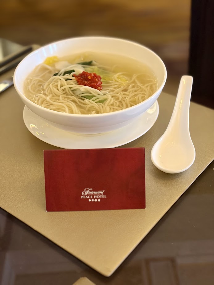 Complimentary breakfast buffet at Cathay Room in Fairmont Peace Hotel Shanghai