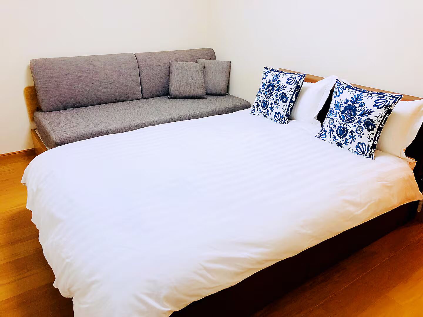 Master bedroom at the Doraemon-themed Airbnb in Hakone
