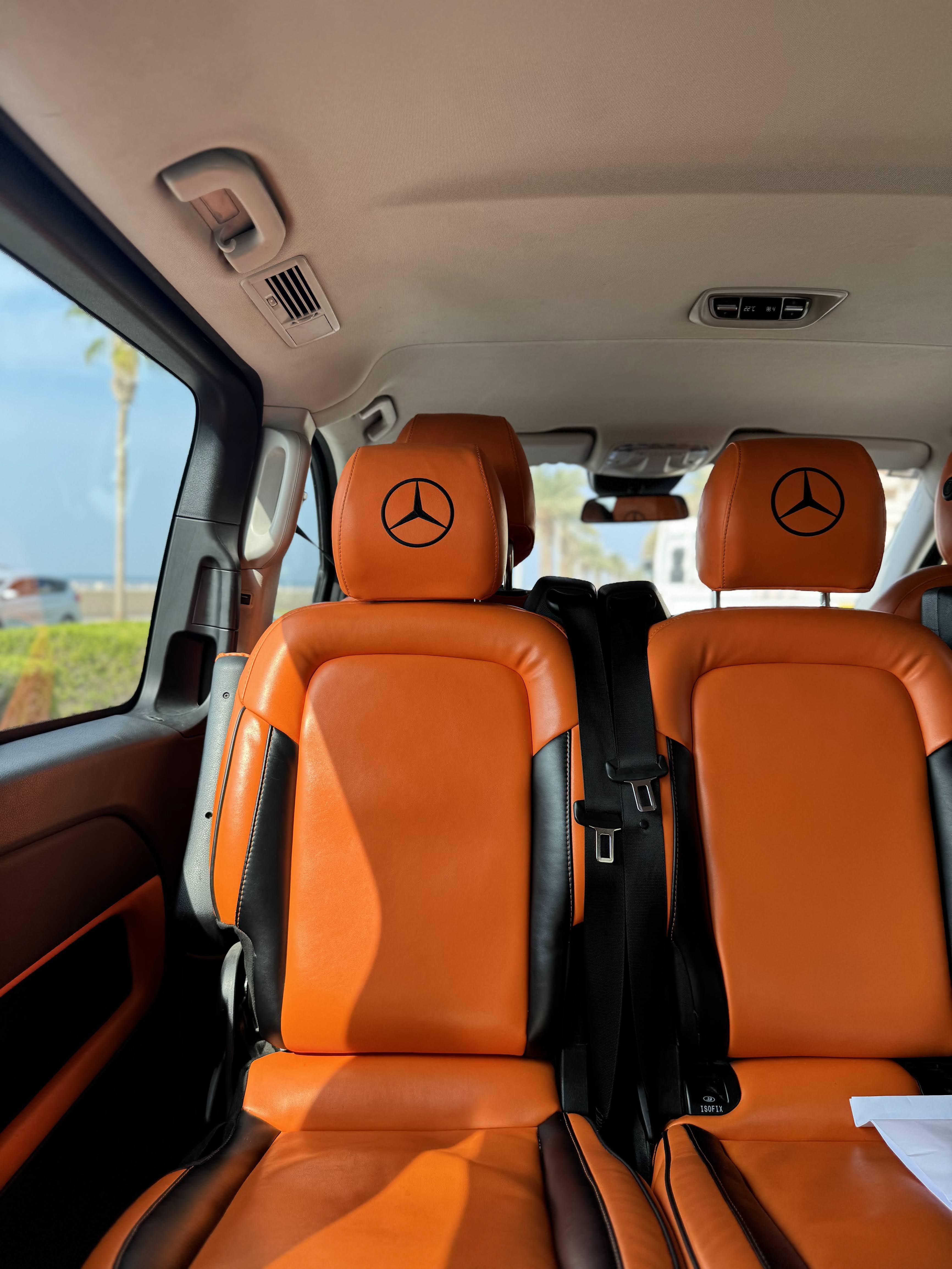 Mercedes SUV complimentary transfer from Raffles The Palm Dubai to Fairmont Downtown - luxury hotel service Accor Platinum