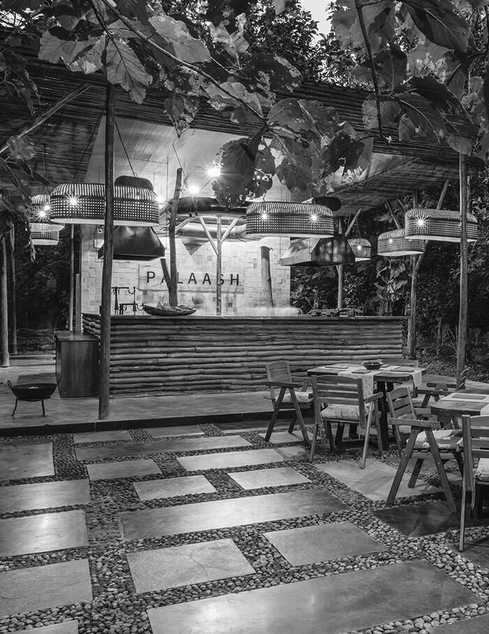 Palaash, the women-run restaurant at Tipai Wildlife Luxury Resort